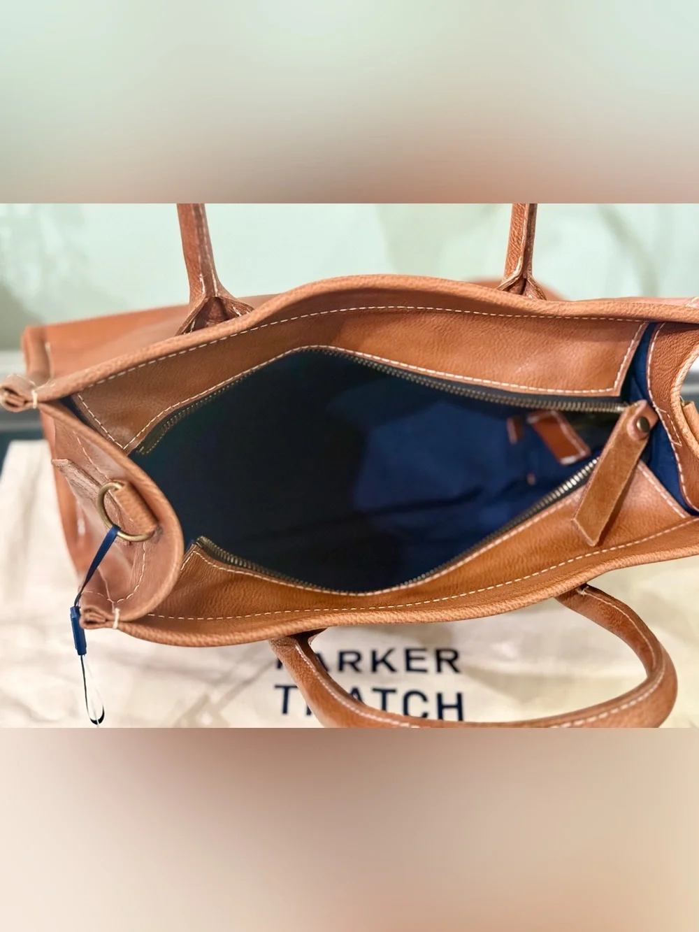 Parker Thatch Cognac Parker bag - New with tags
